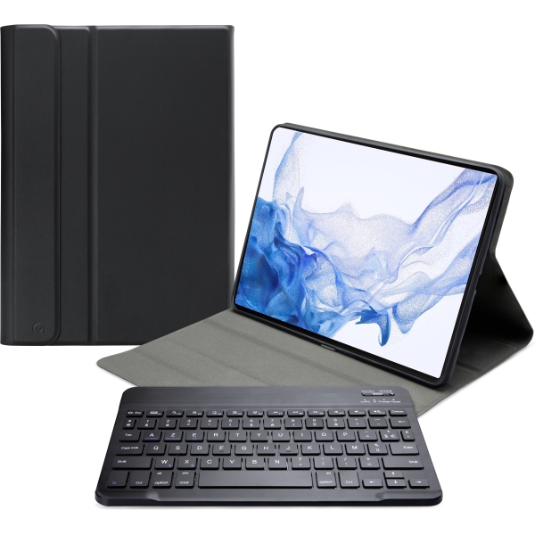 Mobilize Detachable Bluetooth Keyboard Case Samsung Galaxy Tab S7+/S8+ 12.4 Black Azerty