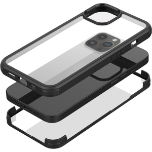 Mobilize Tempered Glass 360 Protection Case Apple Iphone 14 Pro Max Black