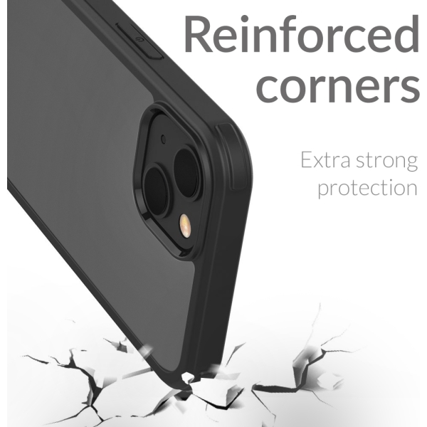 Mobilize Tempered Glass 360 Protection Case Apple Iphone 14 Pro Max Black - Afbeelding 6