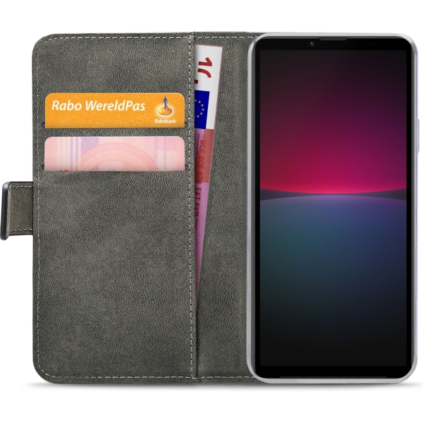 Mobilize Classic Gelly Wallet Book Case Sony Xperia 10 Iv Black - Afbeelding 4