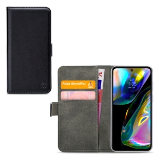 Mobilize Classic Gelly Wallet Book Case Motorola Moto G82 5G Black