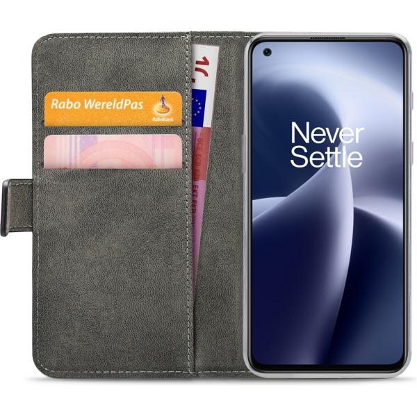 Mobilize Classic Gelly Wallet Book Case Oneplus Nord 2T 5G Black - Afbeelding 4