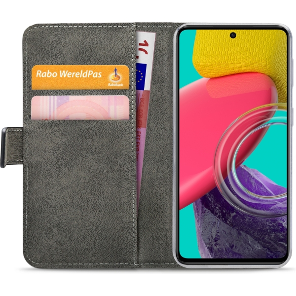 Mobilize Classic Gelly Wallet Book Case Samsung Galaxy M53 5G Black - Afbeelding 4