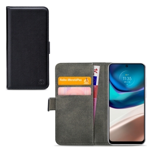 Mobilize Classic Gelly Wallet Book Case Motorola Moto G42 Black
