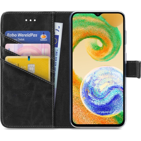 My Style Flex Wallet For Samsung Galaxy A04S Black - Afbeelding 3