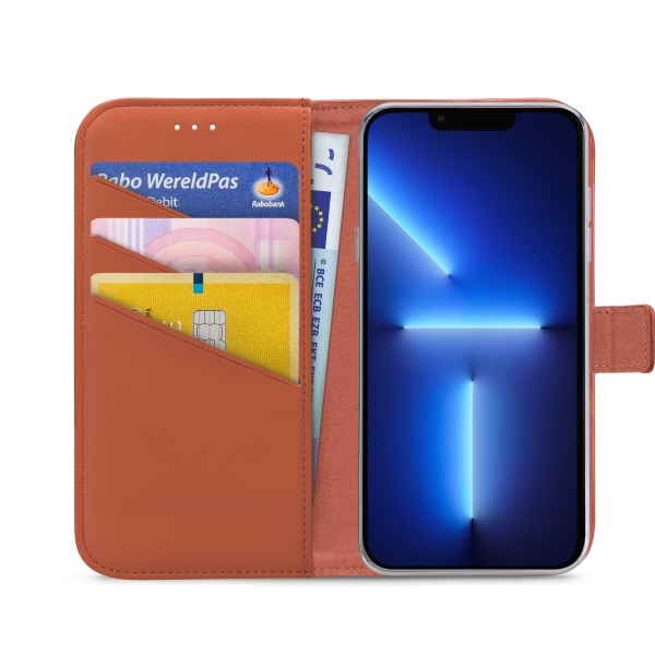 My Style Flex Wallet For Apple Iphone 13 Pro Rust Red - Afbeelding 3