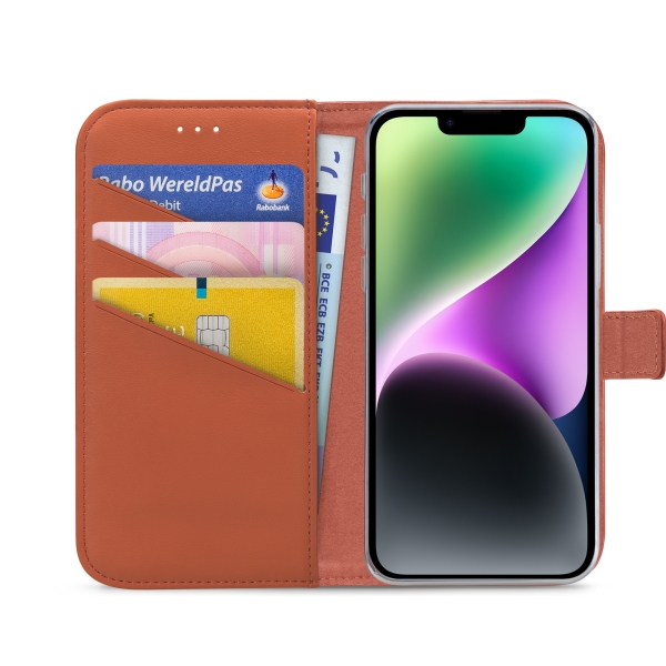 My Style Flex Wallet For Apple Iphone 13/14/15 Rust Red - Afbeelding 3