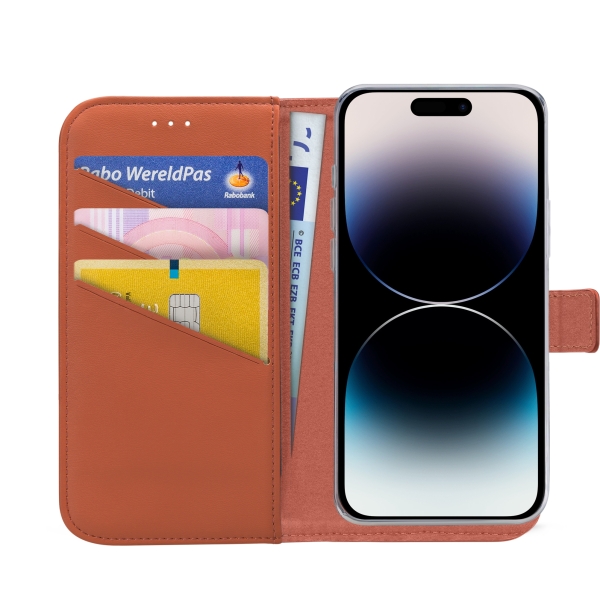 My Style Flex Wallet For Apple Iphone 14 Pro Rust Red - Afbeelding 3
