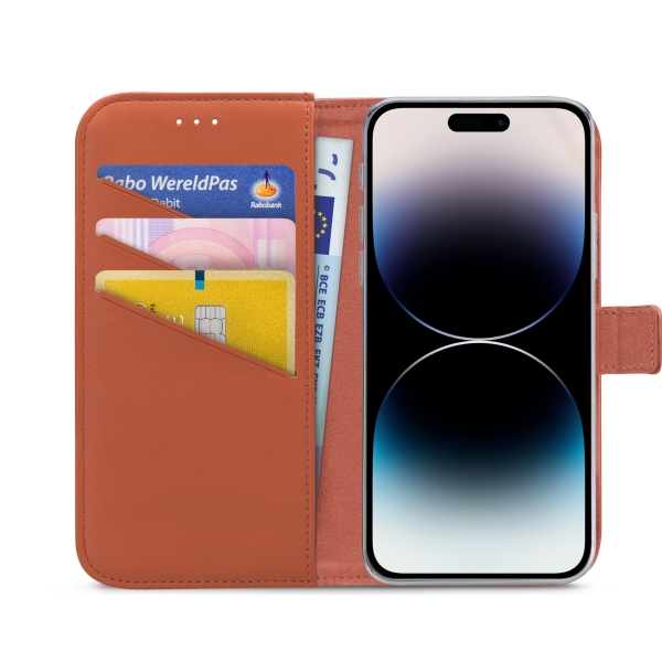 My Style Flex Wallet For Apple Iphone 14 Pro Max Rust Red - Afbeelding 3