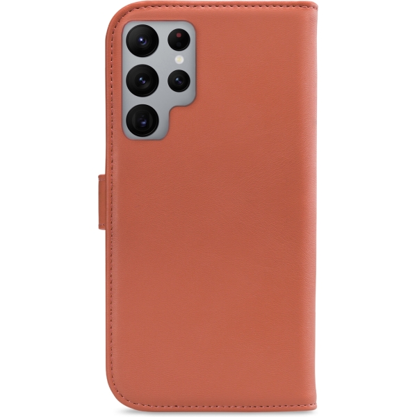 My Style Flex Wallet For Samsung Galaxy S22 Ultra 5G Rust Red - Afbeelding 2