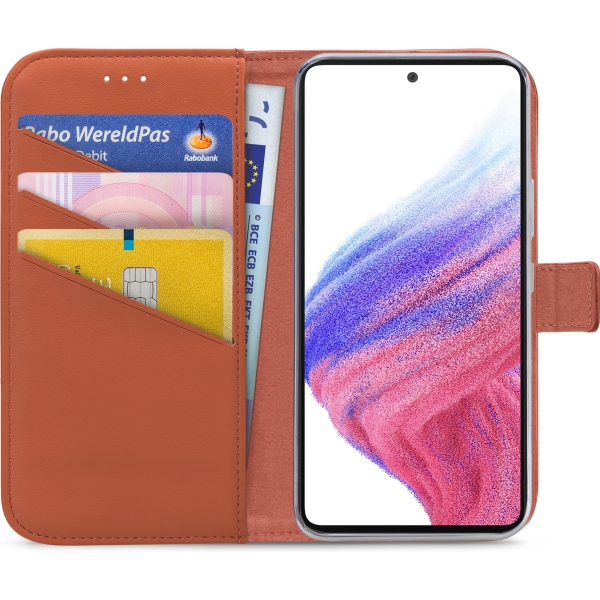My Style Flex Wallet For Samsung Galaxy A53 5G Rust Red - Afbeelding 3