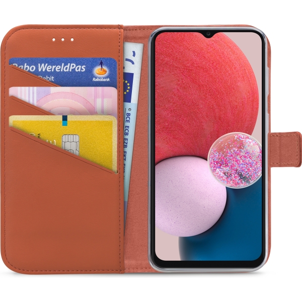 My Style Flex Wallet For Samsung Galaxy A13 4G Rust Red - Afbeelding 3