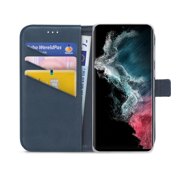 My Style Flex Wallet For Samsung Galaxy S22 Ultra 5G Ocean Blue - Afbeelding 3