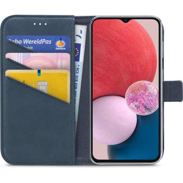My Style Flex Wallet For Samsung Galaxy A13 4G Ocean Blue - Afbeelding 3