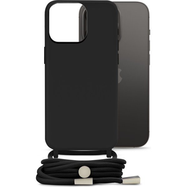 Mobilize Lanyard Gelly Case For Apple Iphone 14 Pro Black