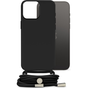 Mobilize Lanyard Gelly Case For Apple Iphone 14 Pro Max Black