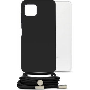 Mobilize Lanyard Gelly Case For Samsung Galaxy A22 5G Black