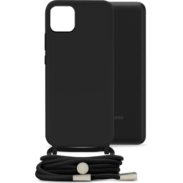 Mobilize Lanyard Gelly Case For Samsung Galaxy A03 Black