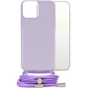 Mobilize Lanyard Gelly Case For Apple Iphone 13 Pastel Purple