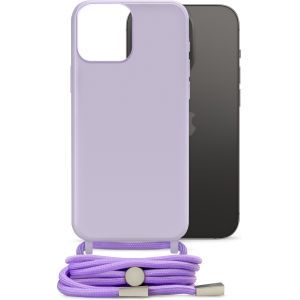 Mobilize Lanyard Gelly Case For Apple Iphone 14 Pro Pastel Purple
