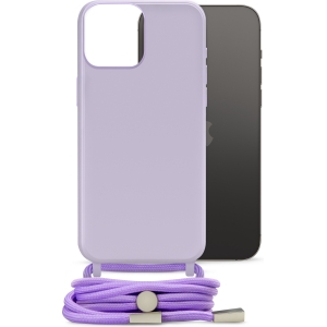 Mobilize Lanyard Gelly Case For Apple Iphone 14 Pro Max Pastel Purple