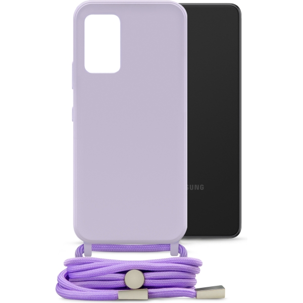 Mobilize Lanyard Gelly Case For Samsung Galaxy A53 5G Pastel Purple
