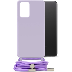 Mobilize Lanyard Gelly Case For Samsung Galaxy A32 4G Pastel Purple