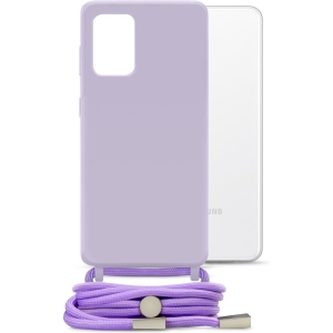 Mobilize Lanyard Gelly Case For Samsung Galaxy A32 5G Pastel Purple