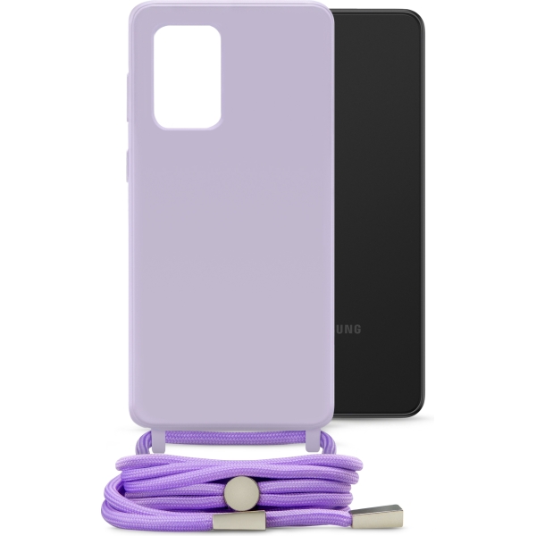 Mobilize Lanyard Gelly Case For Samsung Galaxy A33 5G Pastel Purple
