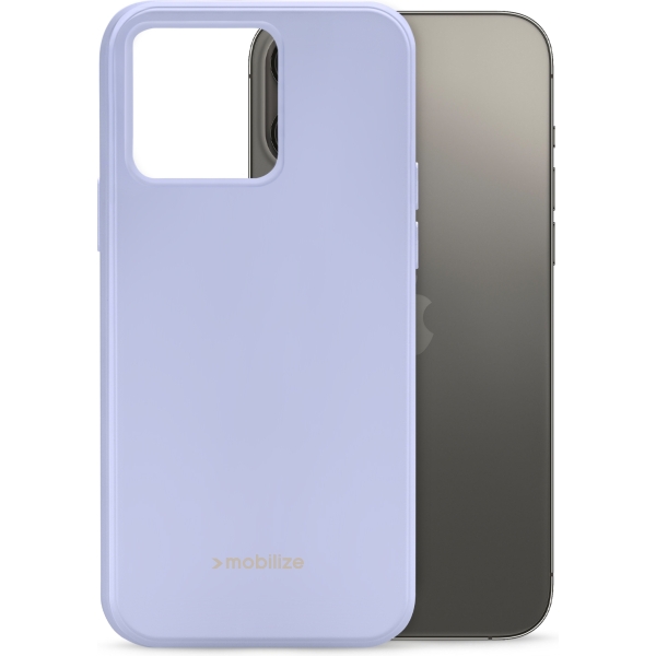 Mobilize Rubber Gelly Case Apple Iphone 13 Pro Max Pastel Purple