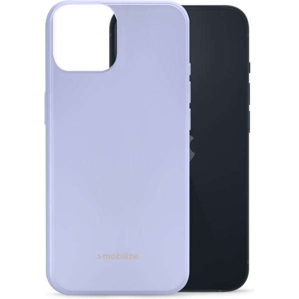 Mobilize Rubber Gelly Case Apple Iphone 14 Pastel Purple