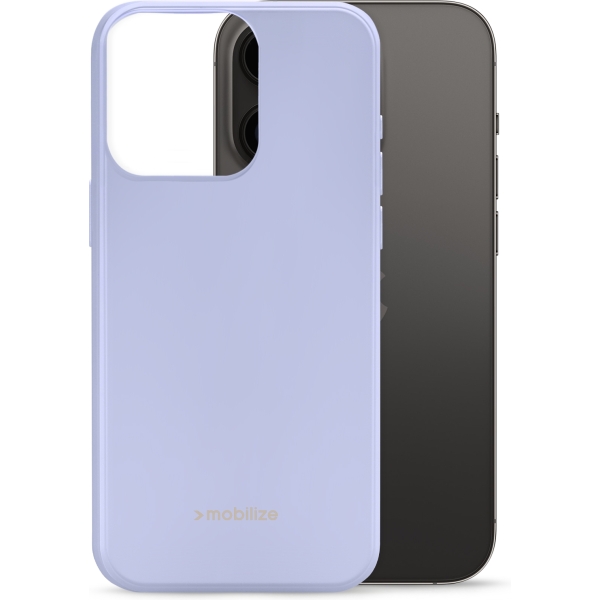Mobilize Rubber Gelly Case Apple Iphone 14 Pro Pastel Purple