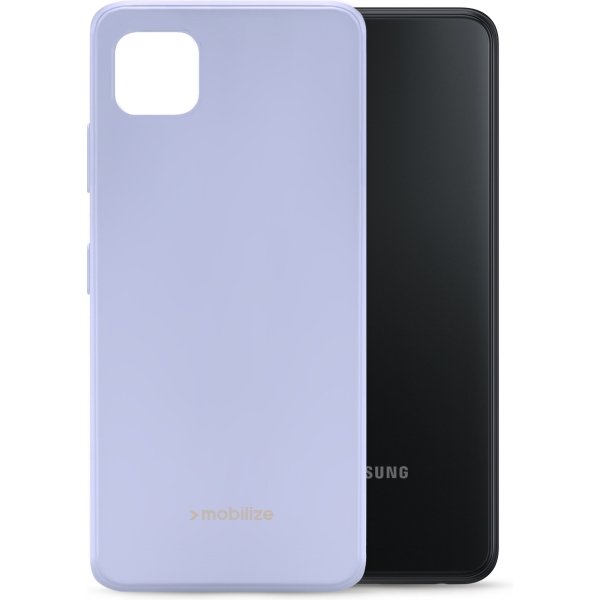 Mobilize Rubber Gelly Case Samsung Galaxy A22 5G Pastel Purple