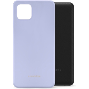 Mobilize Rubber Gelly Case Samsung Galaxy A03 Pastel Purple