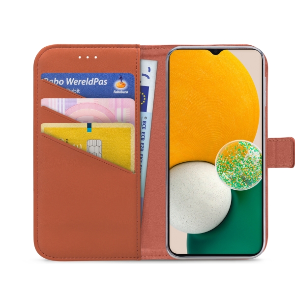 My Style Flex Wallet For Samsung Galaxy A04S/A13 5G Rust Red - Afbeelding 3