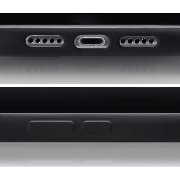 Mobilize Rubber Gelly Case Samsung Galaxy M13 4G Matt Black - Afbeelding 2