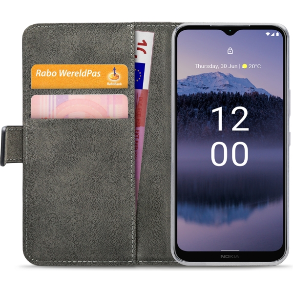 Mobilize Classic Gelly Wallet Book Case Nokia G11 Plus Black - Afbeelding 3