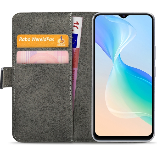 Mobilize Classic Gelly Wallet Book Case Vivo Y76 5G Black - Afbeelding 3