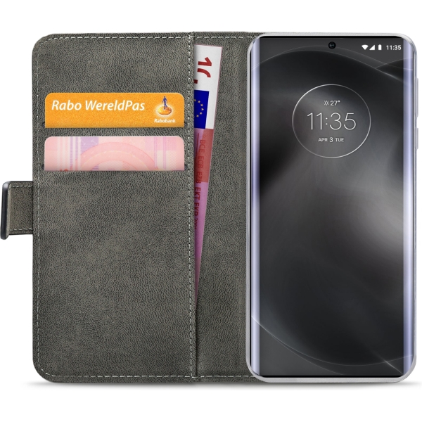 Mobilize Classic Gelly Wallet Book Case Motorola Edge 30 Ultra Black - Afbeelding 3