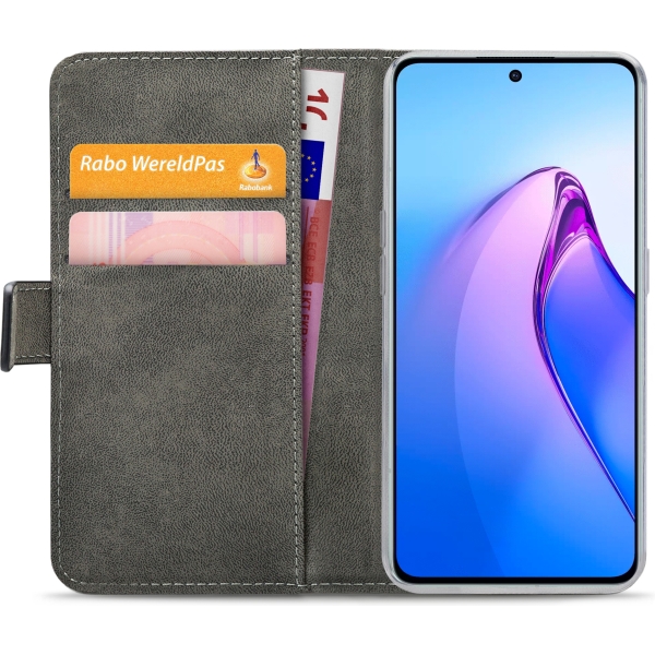 Mobilize Classic Gelly Wallet Book Case Oppo Reno8 Pro 5G Black - Afbeelding 3