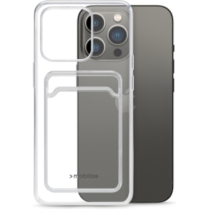 Mobilize Gelly Card Case Apple Iphone 13 Pro Clear