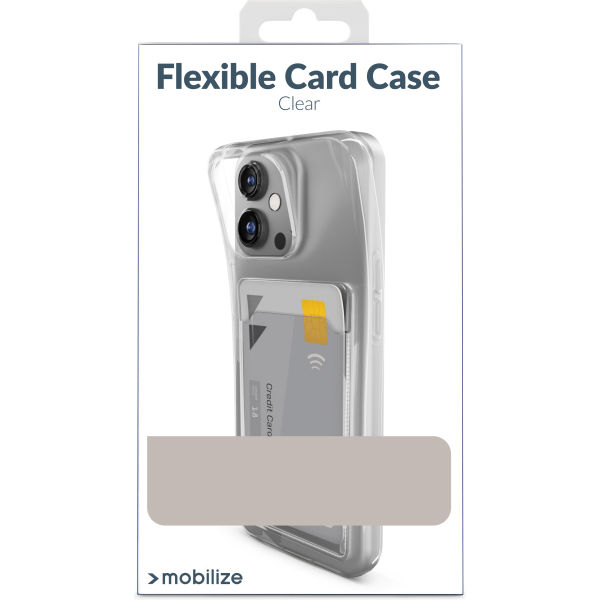 Mobilize Gelly Card Case Apple Iphone 14 Plus Clear - Afbeelding 5