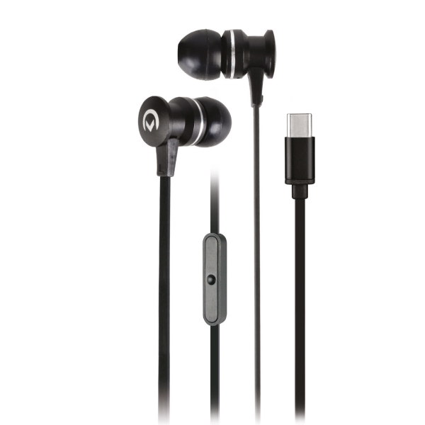 Mobilize In-Ear Stereo Headset With Remote Usb-C Black