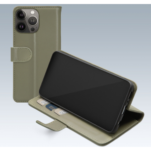 Mobilize Premium Gelly Wallet Book Case Apple Iphone 13 Pro Green