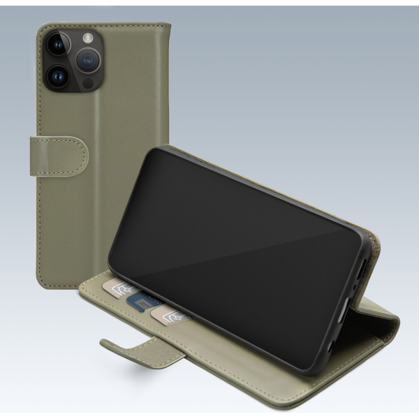 Mobilize Premium Gelly Wallet Book Case Apple Iphone 14 Pro Max Green