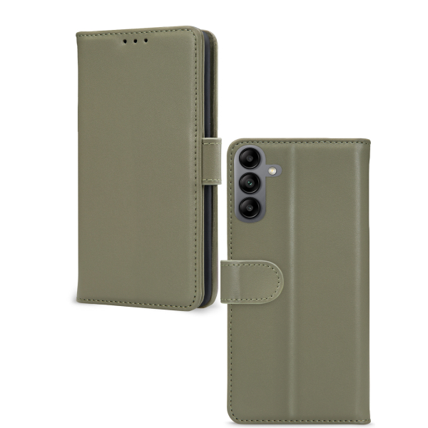 Mobilize Premium Gelly Wallet Book Case Samsung Galaxy A04S/A13 5G Green - Afbeelding 2