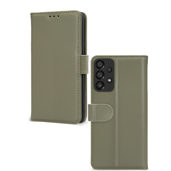 Mobilize Premium Gelly Wallet Book Case Samsung Galaxy A33 5G Green - Afbeelding 2