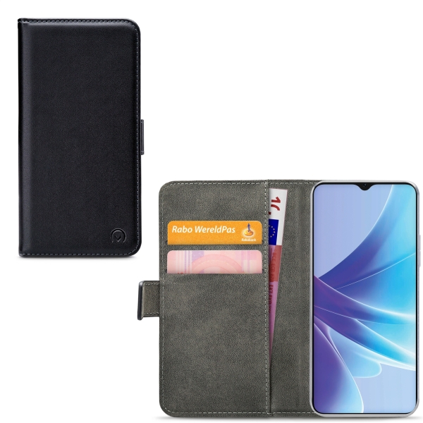 Mobilize Classic Gelly Wallet Book Case Oppo A57S 4G/A77S 4G Black