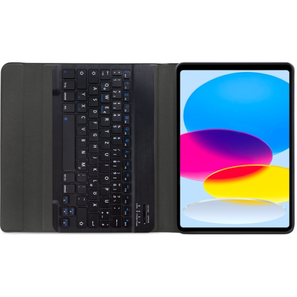 Mobilize Detachable Bluetooth Keyboard Case Apple Ipad 10.9 (2022)/Ipad 11 (2025) Black Qwertz - Afbeelding 4