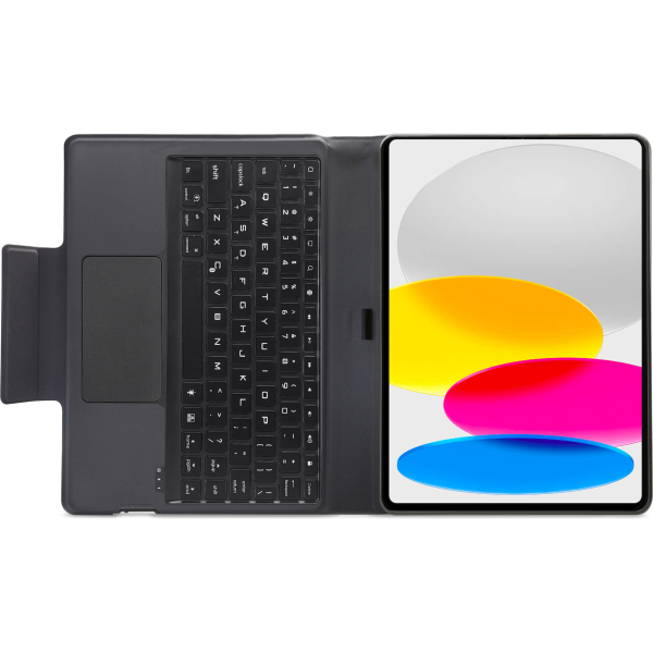 Mobilize Ultimate Bluetooth Keyboard Case Apple Ipad 10.9 (2022)/Ipad 11 (2025) Black Qwerty - Afbeelding 4
